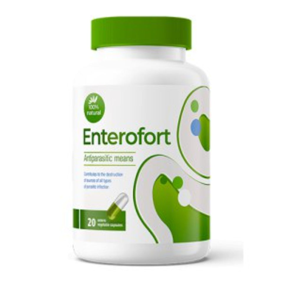 ENTEROFORT  EFICAZ PARA ELIMINAR LOS HELMINTOS