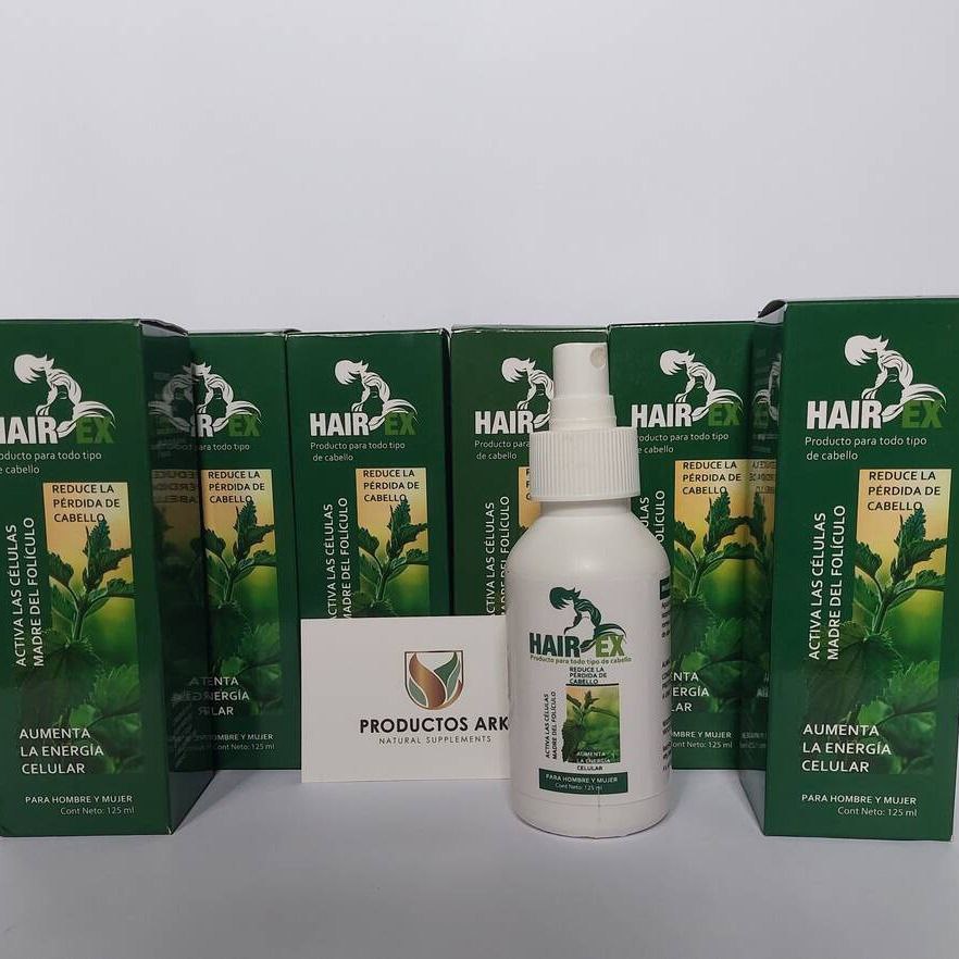 HAIREX CONTROL CAIDA DEL CABELLO 6 pack