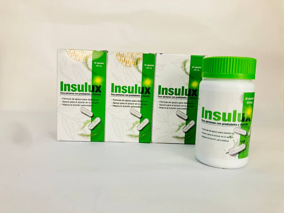 INSULUX   | Apoyo Para La Diabetes 3 pack
