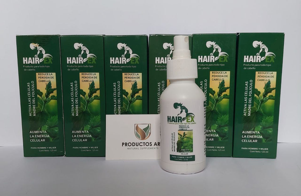 HAIREX CONTROL CAIDA DEL CABELLO 6 pack