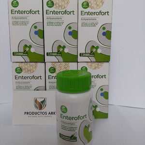 ENTEROFORT  EFICAZ PARA ELIMINAR LOS HELMINTOS 6 PACK